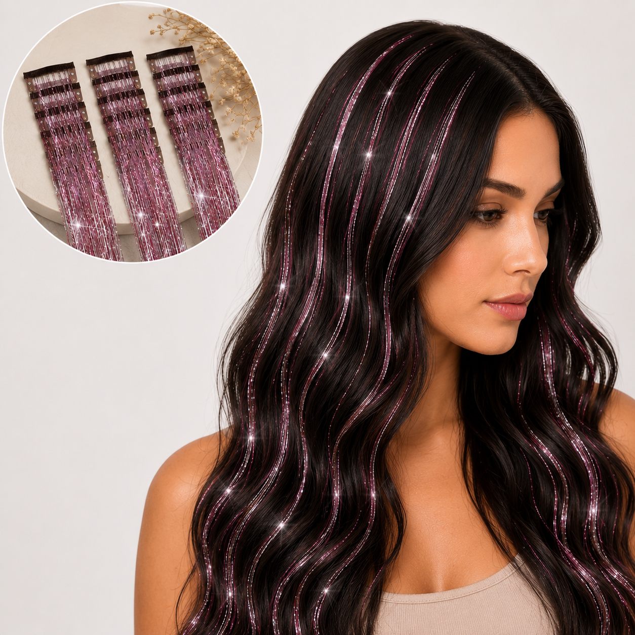 Çıt Çıtlı Hair Tinsel