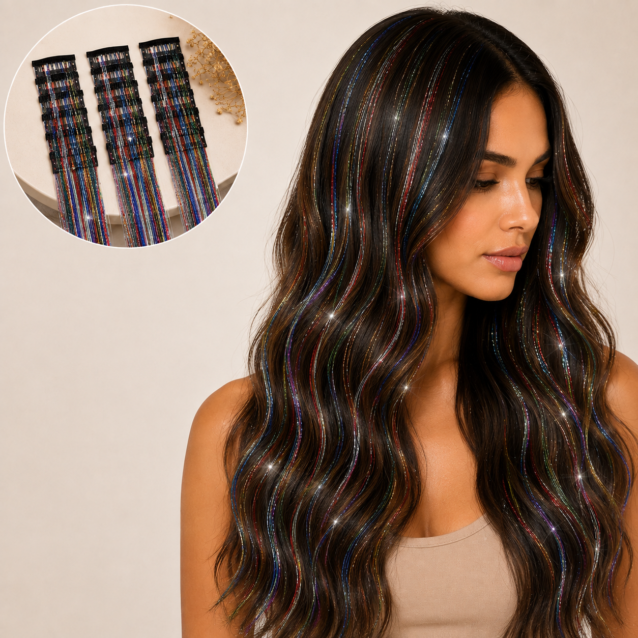 Çıt Çıtlı Hair Tinsel
