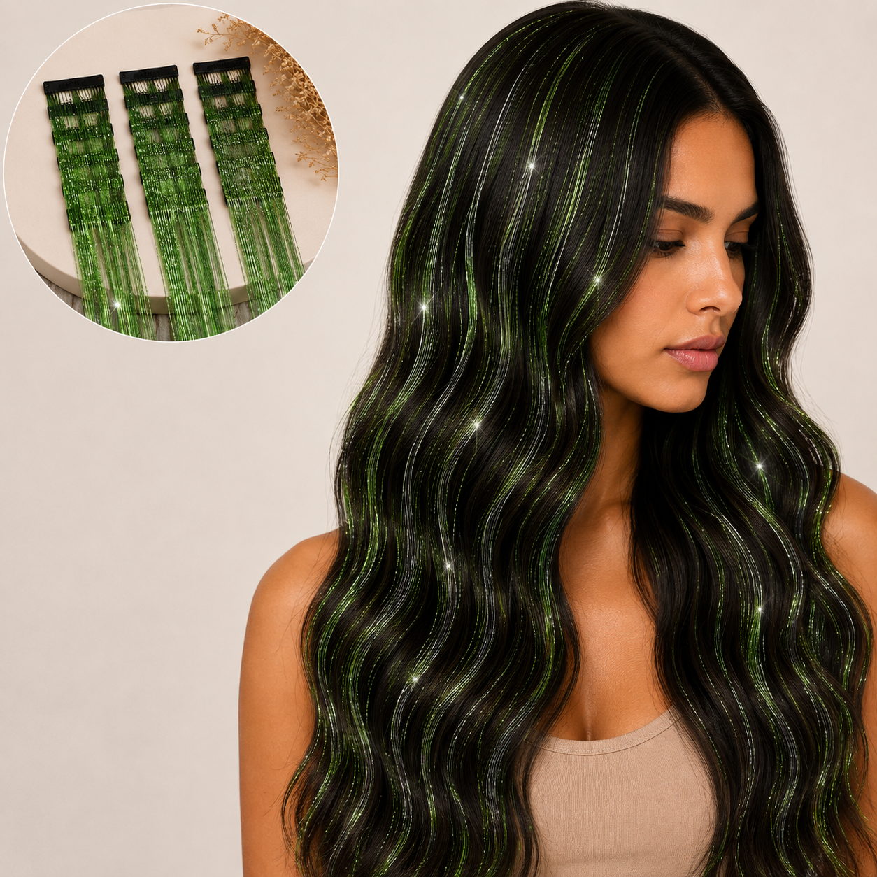 Çıt Çıtlı Hair Tinsel