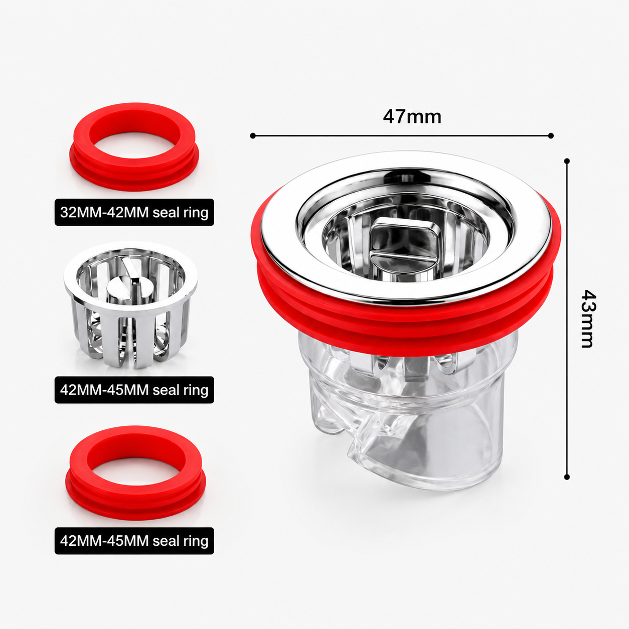 Capzy™ Anti-Odor Drain Protector